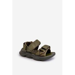 Vaikiškos žali Velcro“ dirželio basutės Orretta“