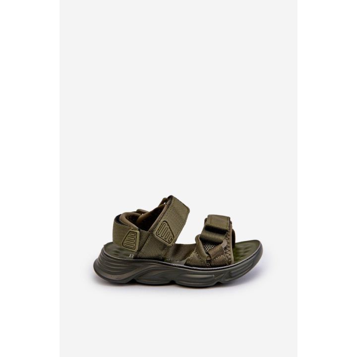 Vaikiškos žali Velcro“ dirželio basutės Orretta“