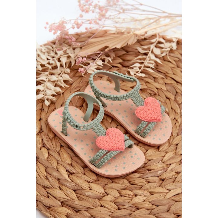 basutės su širdele 81997 Ipanema My First Baby Green