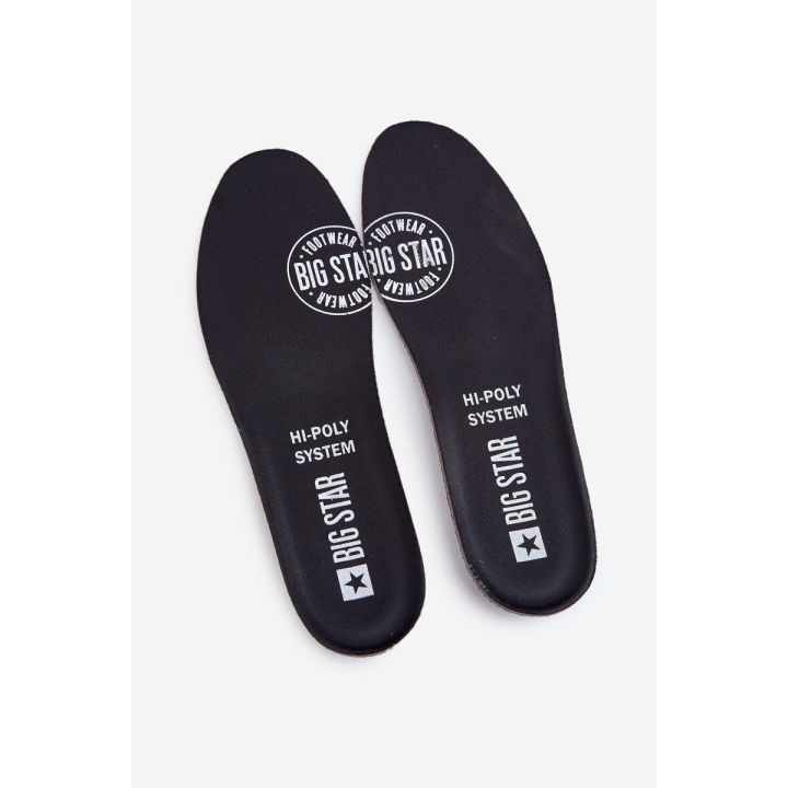 Vidpadžiai Batams BIG STAR Memory Foam System 2 Poros Juoda