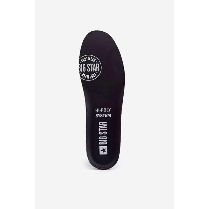 Vidpadžiai Batams BIG STAR Memory Foam System 2 Poros Juoda