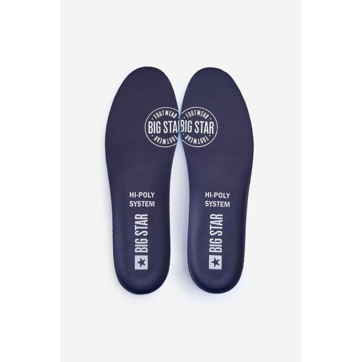 Vidpadžiai batams BIG STAR Memory Foam sistema 2 poros juodos spalvos