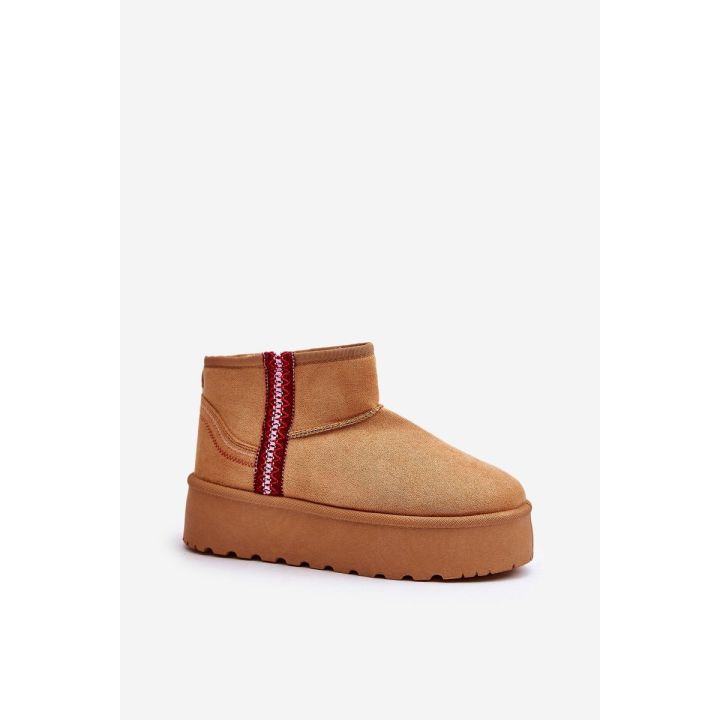 Moteriški žieminiai batai su platforma Insulated Camel Lomessa