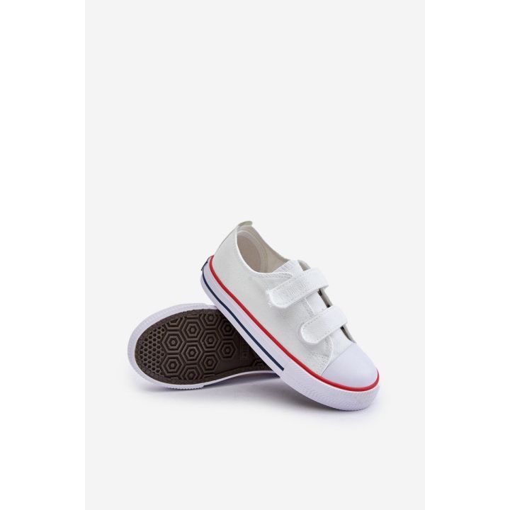 Vaikiški Velcro bateliai Big Star Balti