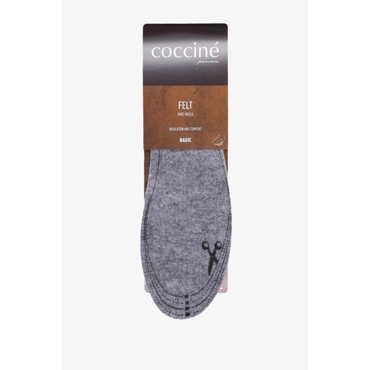 Veltinio vidpadžiai Coccine Felt Insole Large Foot“ (47-50 dydžiams)