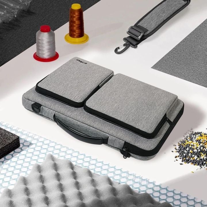 Pilka nešiojamojo kompiuterio 15-16 colių rankinė Defender Bag