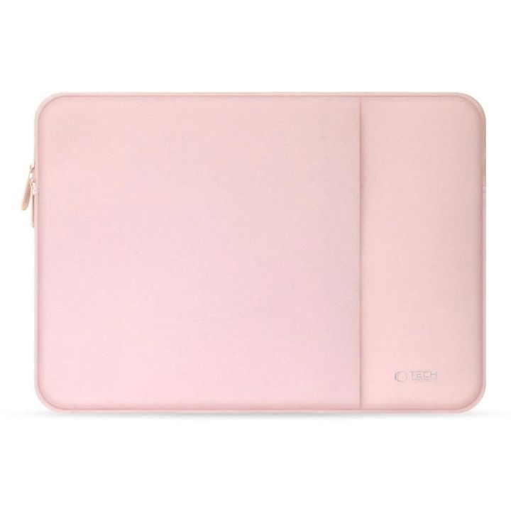 Neopreninis rožinis nešiojamojo kompiuterio dėklas 15 Protect