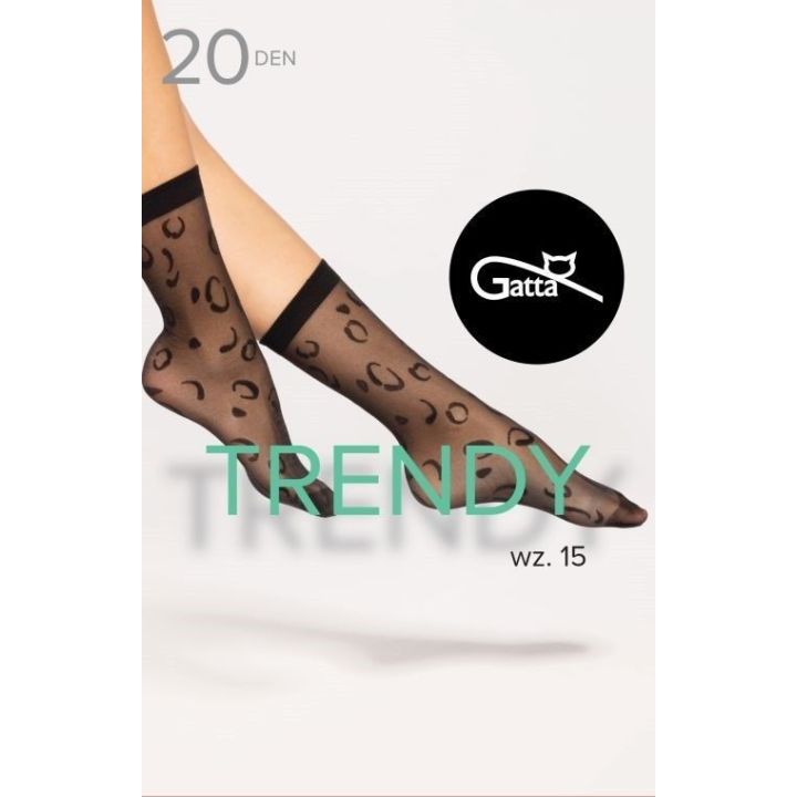 Trendy Line plonos moteriškos kojinaitės 15-20 DEN