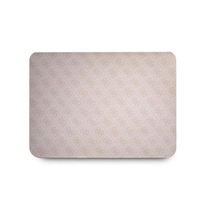 Guess 13 rožinis nešiojamojo kompiuterio dėklas 4G logotipas