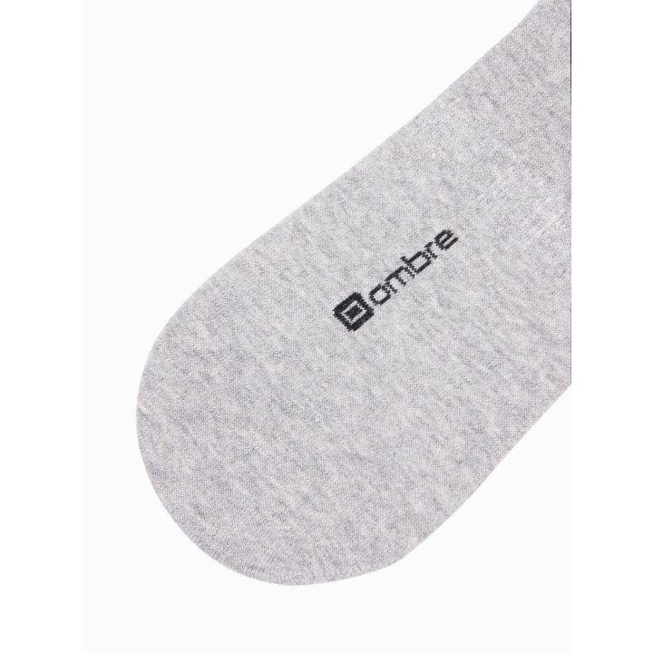 Vyriškos pilkos įsispiriamos kojinės, 3 poros OMBRE CLOTHING