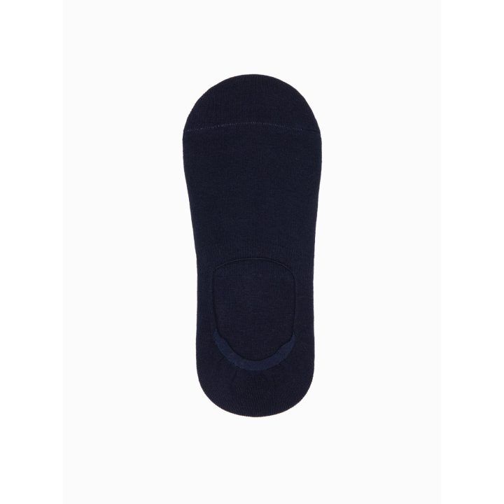 Vyriškos tamsiai mėlynos pėdų kojinės, 3 poros OMBRE CLOTHING