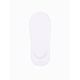 Vyriškos baltos pėdutės, 3 porų rinkinys OMBRE CLOTHING