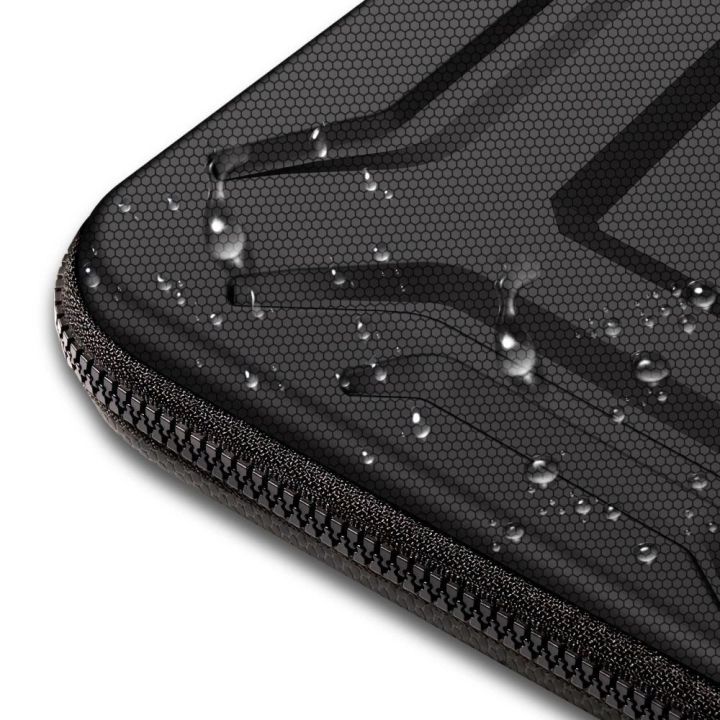Kevlar Pro nešiojamojo kompiuterio dėklas 13–14 colių, juodos spalvos