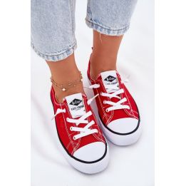Sportiniai bateliai moterims raudoni Lee Cooper