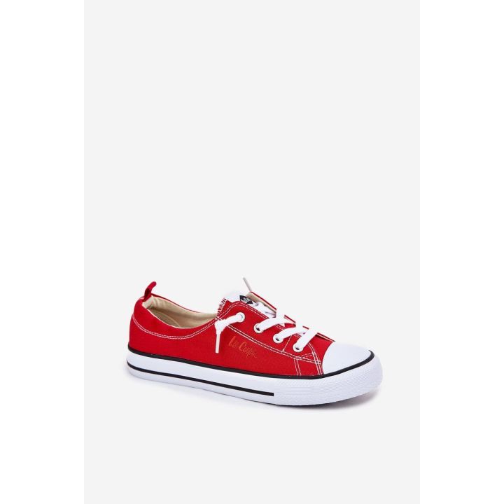 Sportiniai bateliai moterims raudoni Lee Cooper