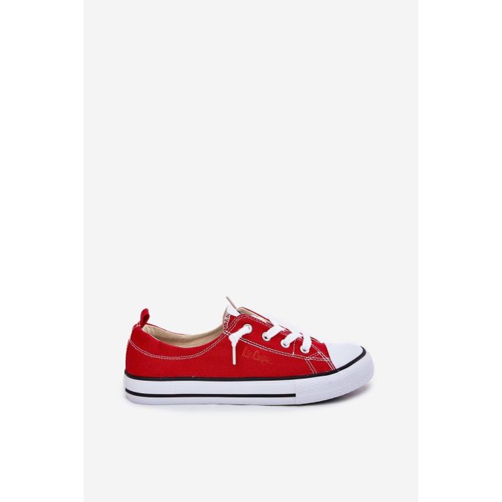 Sportiniai bateliai moterims raudoni Lee Cooper