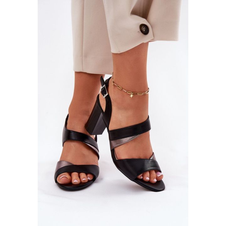 Aukštakulnės basutės moterims Step in Style vasarai