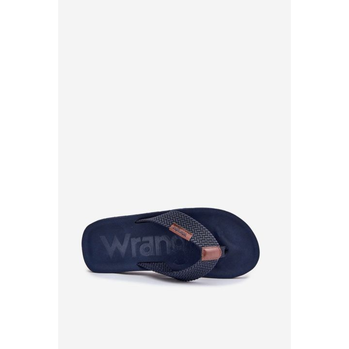 Vyrų tamsiai mėlynos vasarinės šlepetės Wrangler