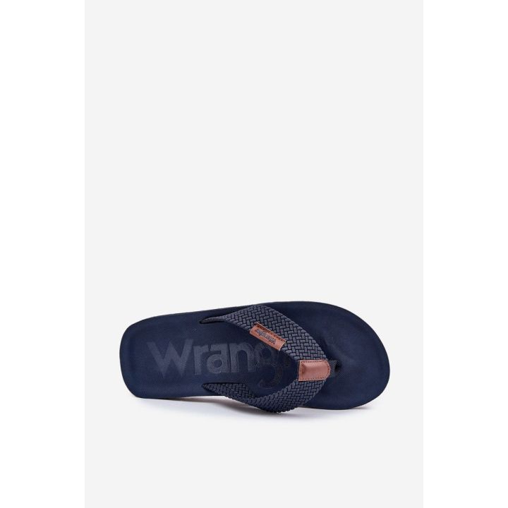 Vyrų tamsiai mėlynos vasarinės šlepetės Wrangler
