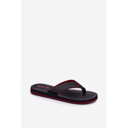 Vyrų juodos vasarinės šlepetės Flip Flop tipo