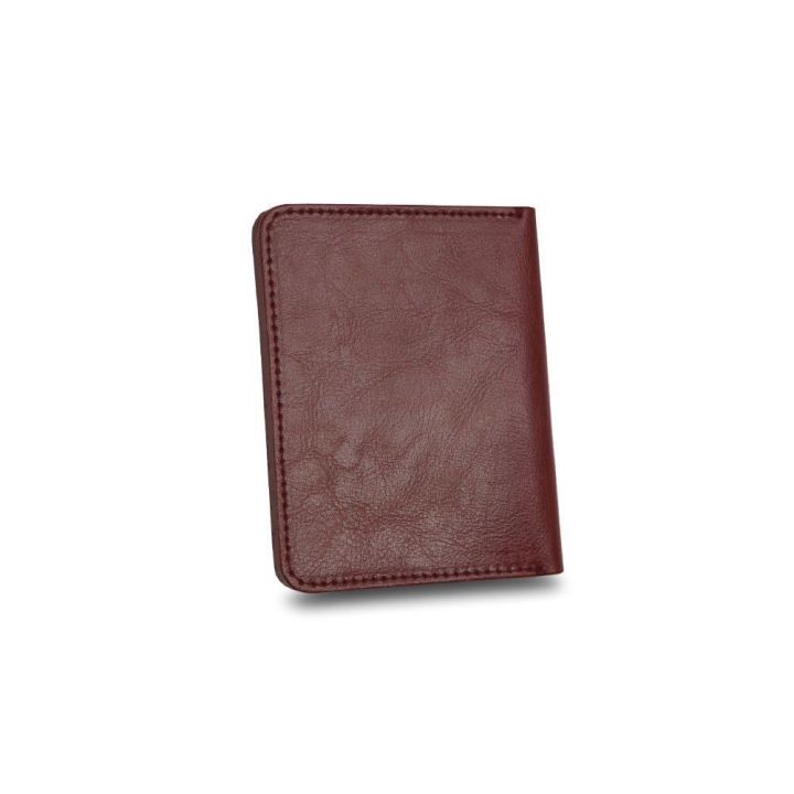 Plonos odinės vyriškos piniginės SOLIER SW10 SLIM BROWN
