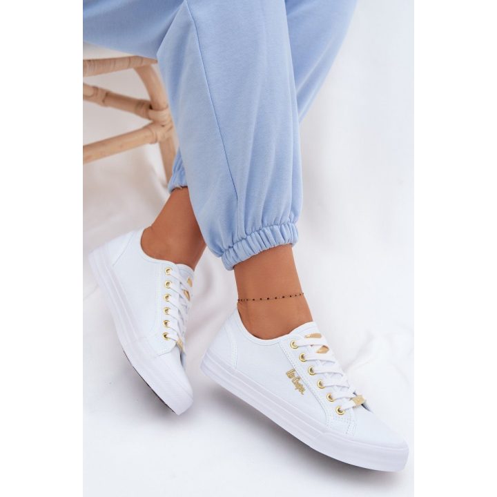 Lee Cooper moteriški kedai (balti)