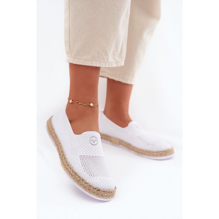 Moteriškos espadrilės Vinceza, baltos