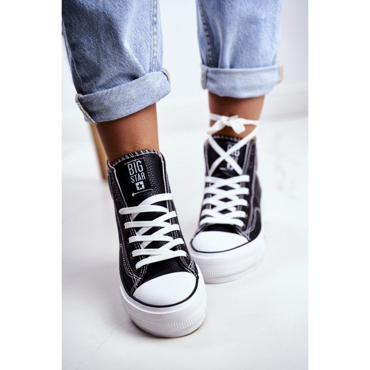 Moteriški kedai juodi Big Star BIG STAR SHOES