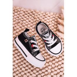 Vaikiški žemi sportbačiai Big Star, juodi BIG STAR SHOES