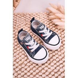 Vaikiški žemi sportbačiai BIG STAR tamsiai mėlyni BIG STAR SHOES