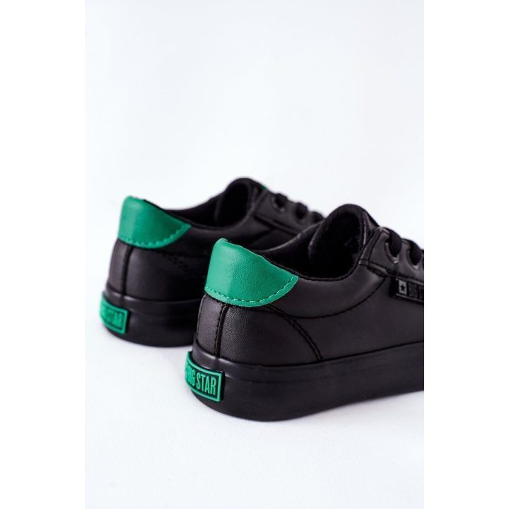 Vaikiški odiniai sportbačiai BIG STAR juodi BIG STAR SHOES