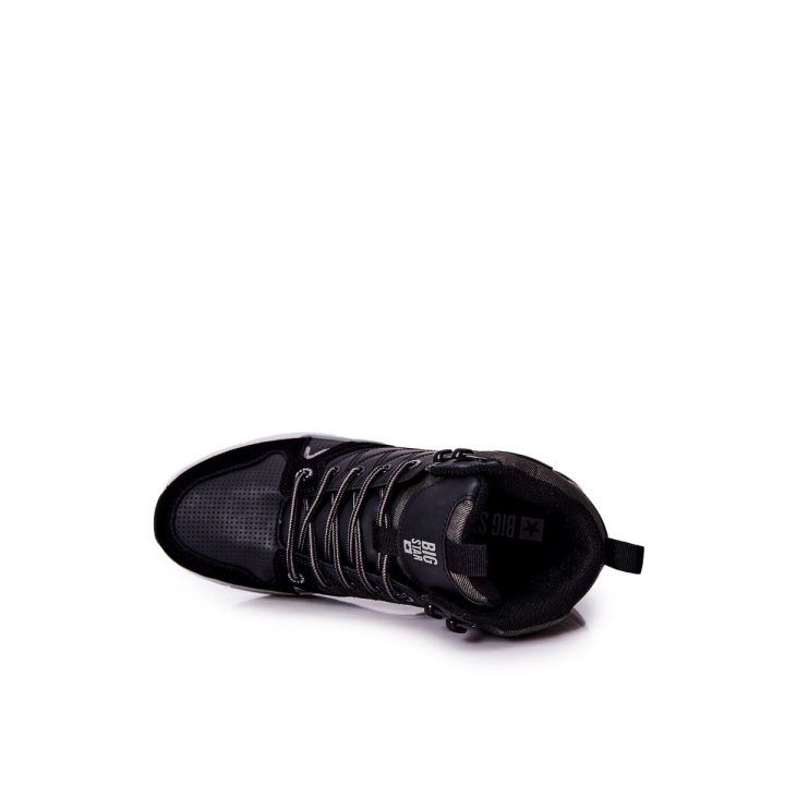 Aukšti vyriški sportiniai batai Big Star juodi BIG STAR SHOES