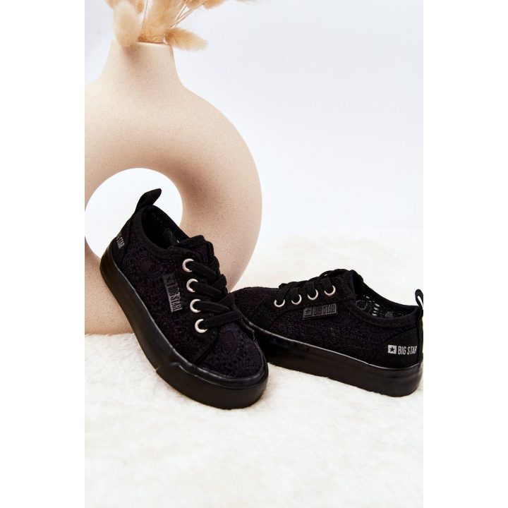 Ažūriniai sportbačiai Big Star Juodi BIG STAR SHOES