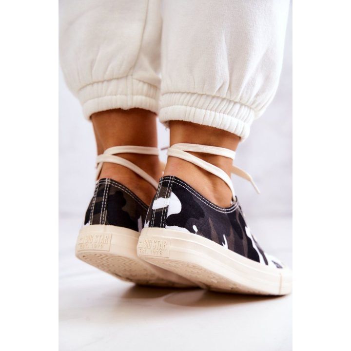 Sporto ir laisvalaikio bateliai Big Star baltos ir pilkos spalvos BIG STAR SHOES