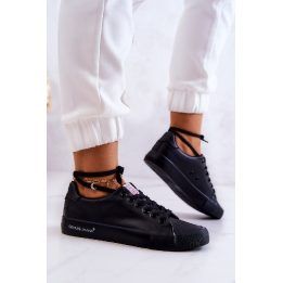 Juodos spalvos stilingi Cross Jeans bateliai CROSS JEANS