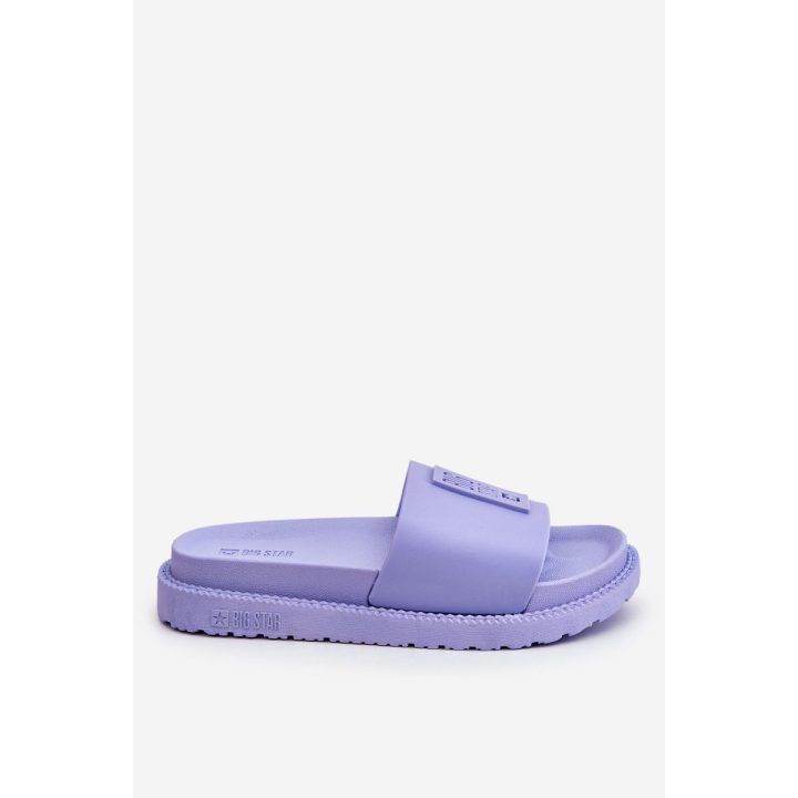 Šlepetės Big Star violetinės spalvos BIG STAR SHOES