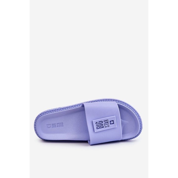 Šlepetės Big Star violetinės spalvos BIG STAR SHOES