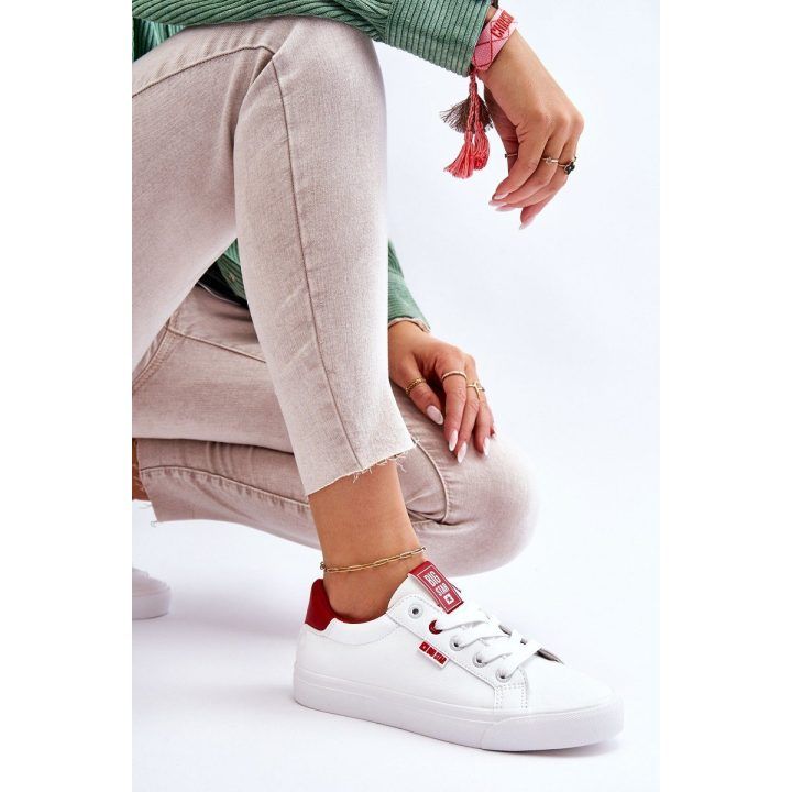 Moteriški odiniai sportbačiai Big Star Balta-raudona BIG STAR SHOES