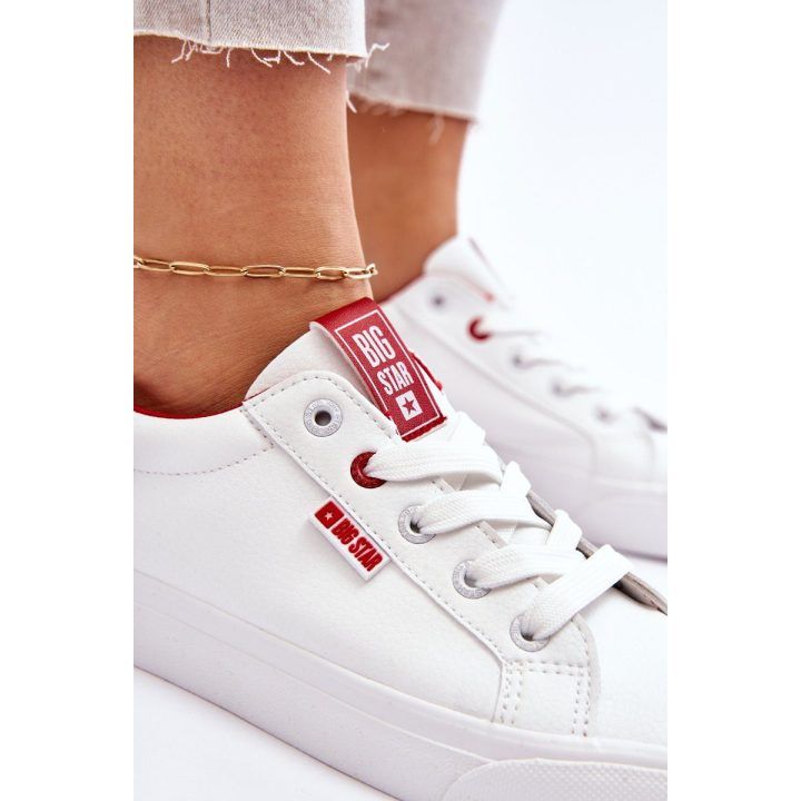 Moteriški odiniai sportbačiai Big Star Balta-raudona BIG STAR SHOES