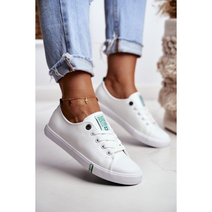 Balti moteriški odiniai sportbačiai Big Star BIG STAR SHOES