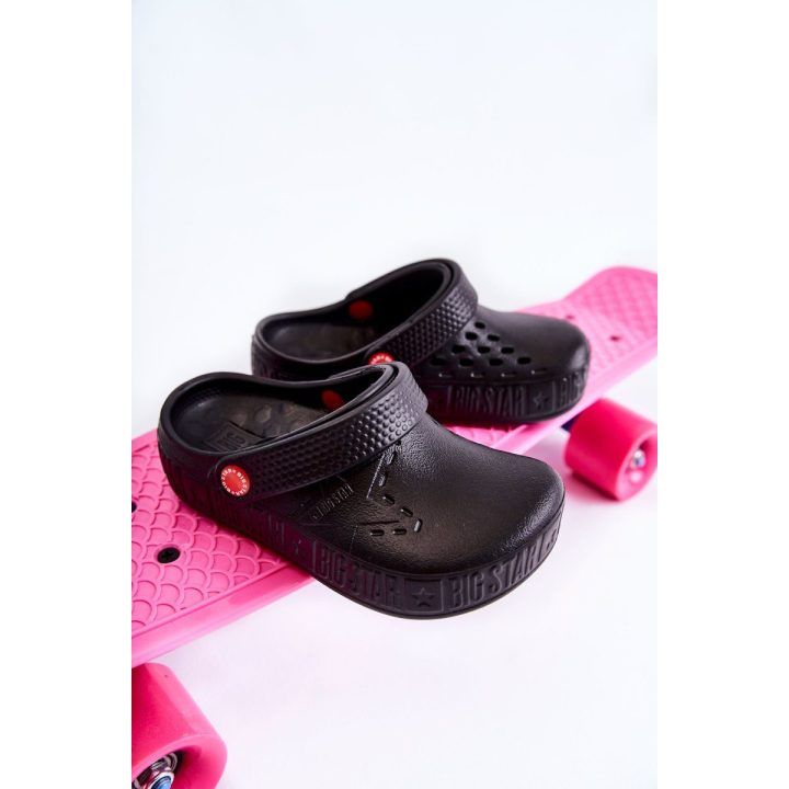 Vaikiškos lengvos šlepetės Big Star Juodos BIG STAR SHOES