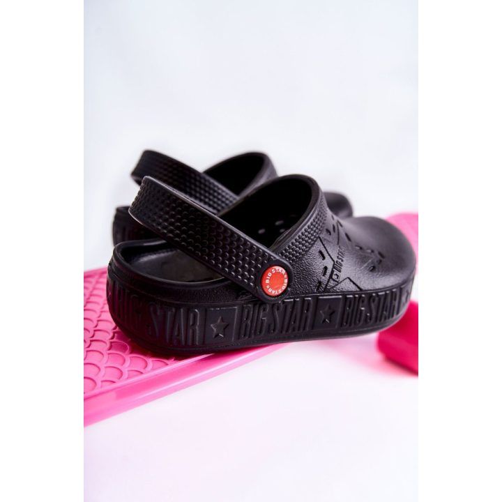 Vaikiškos lengvos šlepetės Big Star Juodos BIG STAR SHOES