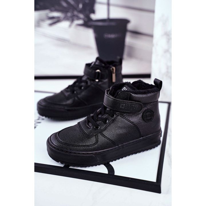 Vaikiški šilti sportiniai batai Big Star juodos spalvos BIG STAR SHOES