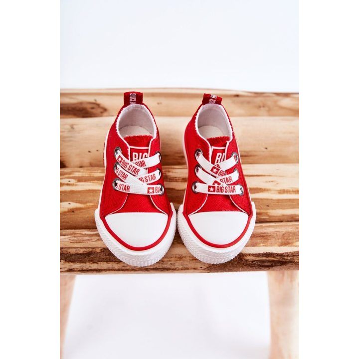 Vaikiški sportbačiai BIG STAR Raudoni BIG STAR SHOES