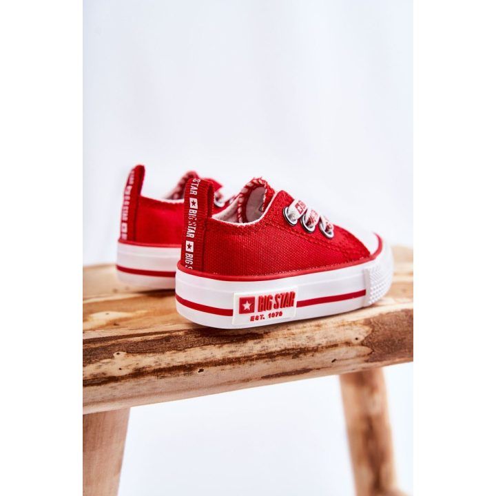 Vaikiški sportbačiai BIG STAR Raudoni BIG STAR SHOES