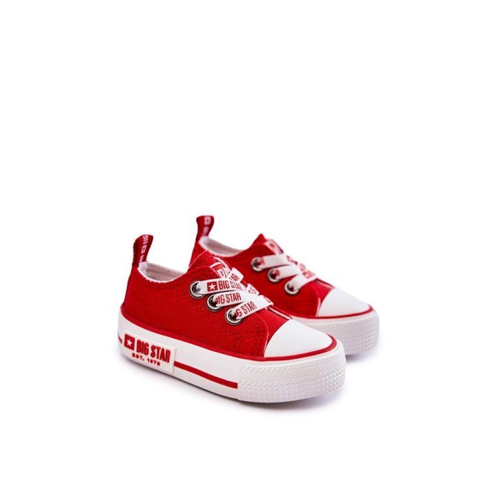 Vaikiški sportbačiai BIG STAR Raudoni BIG STAR SHOES