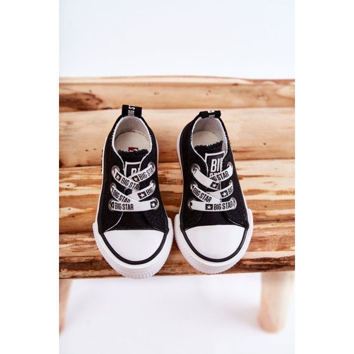 Vaikiški sportbačiai BIG STAR Juodai balti BIG STAR SHOES