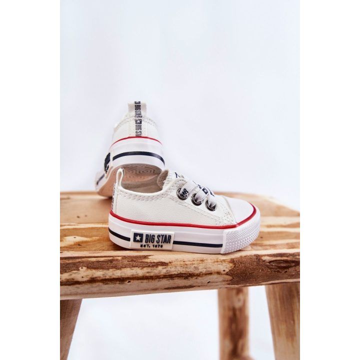 Vaikiški odiniai sportbačiai BIG STAR balti BIG STAR SHOES