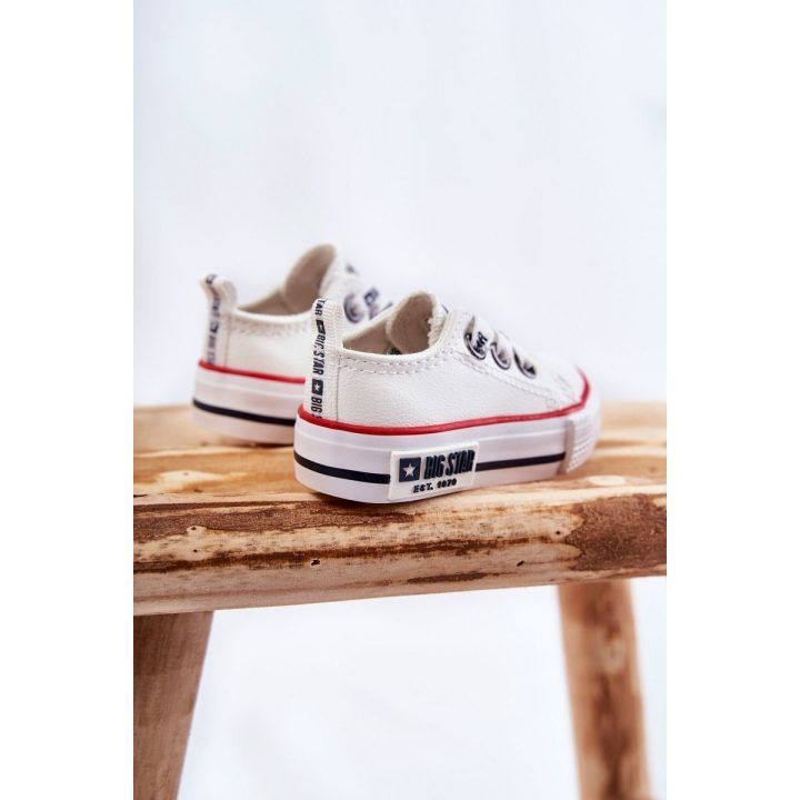 Vaikiški odiniai sportbačiai BIG STAR balti BIG STAR SHOES