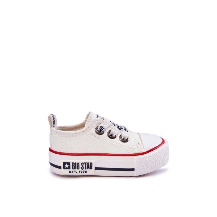 Vaikiški odiniai sportbačiai BIG STAR balti BIG STAR SHOES